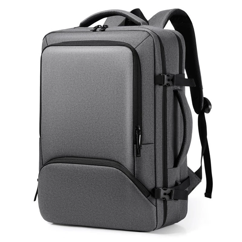 Men 17.3‘’ Large Capacity USB Port Multi-functional Waterproof Laptop Backpack Outdoor Travel Bags Oxford Waterproof Schoolbag