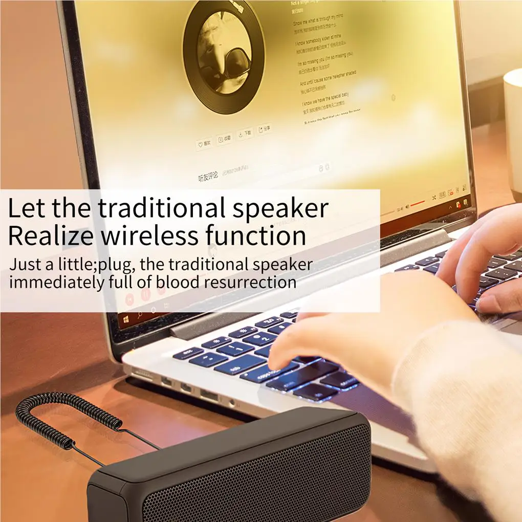 

Car Interior Wireless Audio Bluetooth-compatible Adapter USB Receiver