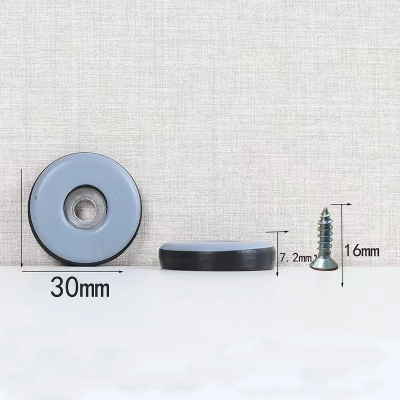 

Мебельные направляющие с винтами из ПТФЭ для дивана, кровати, стола, дивана, обеденных стульев, сверхмощные мебельные ножки, ползунки