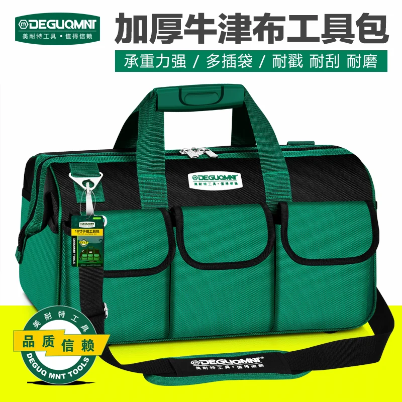 Convenience Storage Tool Bag Portable Thicken Travel Tool Bag Electrician Carpenter Bolsa De Ferramentas Tools Bag Professional enlarge