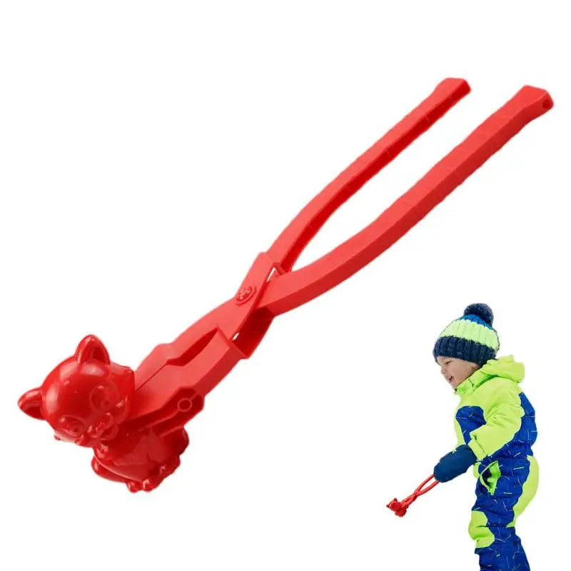 

Snowball Maker Snow Toys Ergonomic Handle Snowball Clip Interactive Snowball Fight Games Activities Happy Childhood For
