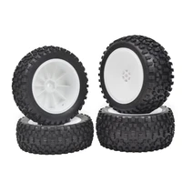 rubber tires 12mm hex front rear buggy tyres wheels rims for tamiya tt 02b df 02 db02 df 03 traxxas hsp hpi 110 rc off road car