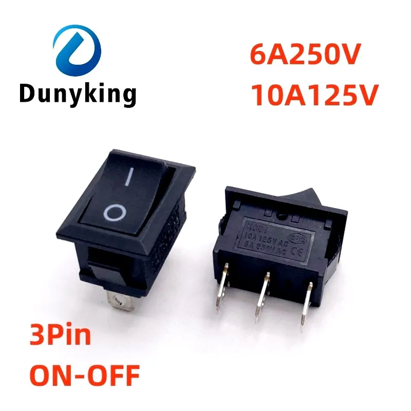 

5/10 шт./партия, Кулисный Переключатель KCD1 21x15 мм, 3Pin, 4Pin, для лодки, автомобиля, 6A/250VAC, 10A/125VAC