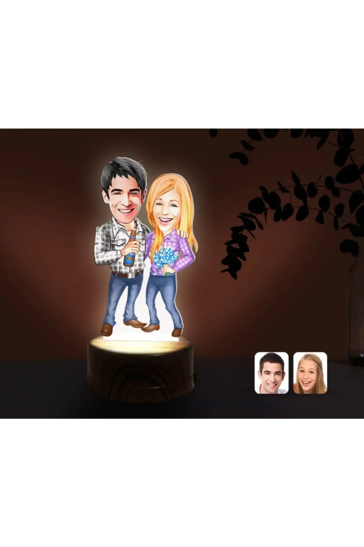 

Personalized Valentine's Decorative 3d trinkets Led Light Night Lamp-30