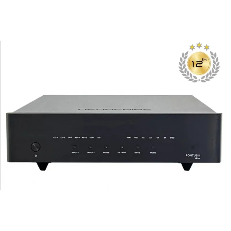 Denafrips Pontus II 12th-1 R2R DAC FIFO сбалансированный 32 шага FIR-фильтр 24bit dsd1024 pcm1536khz USB iii2s вход