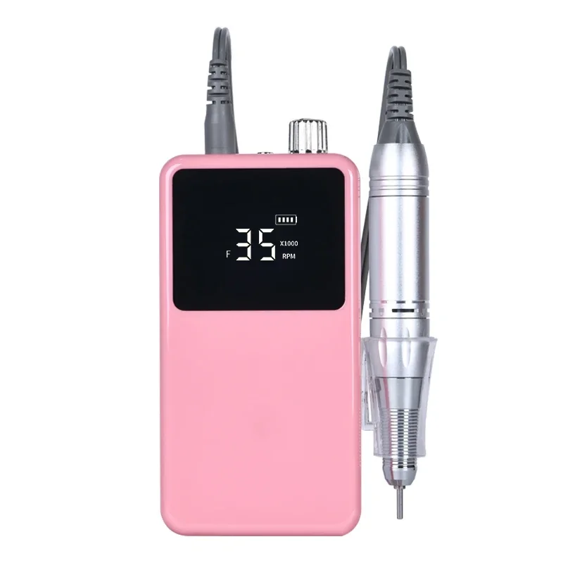 Портативный Перезаряжаемый Электрический аппарат для маникюра 35000 об./мин.