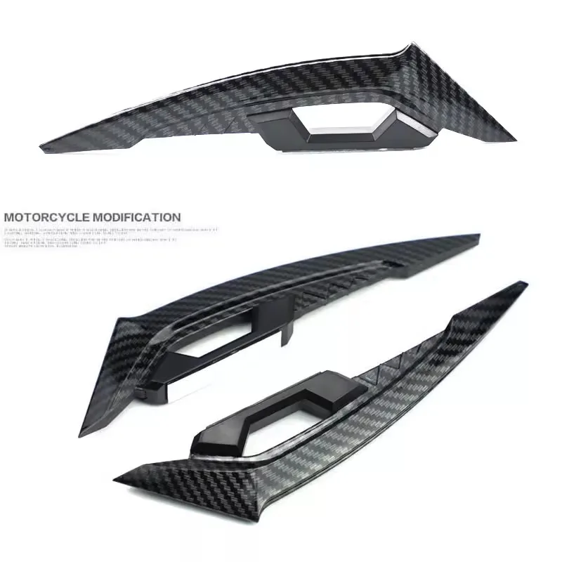 

1 Pair Universal Motorcycle Decoration Body Stickers Side Fixed Wind Wing Claw Shape For Honda Kawasaki ninja Yamaha Suzuki