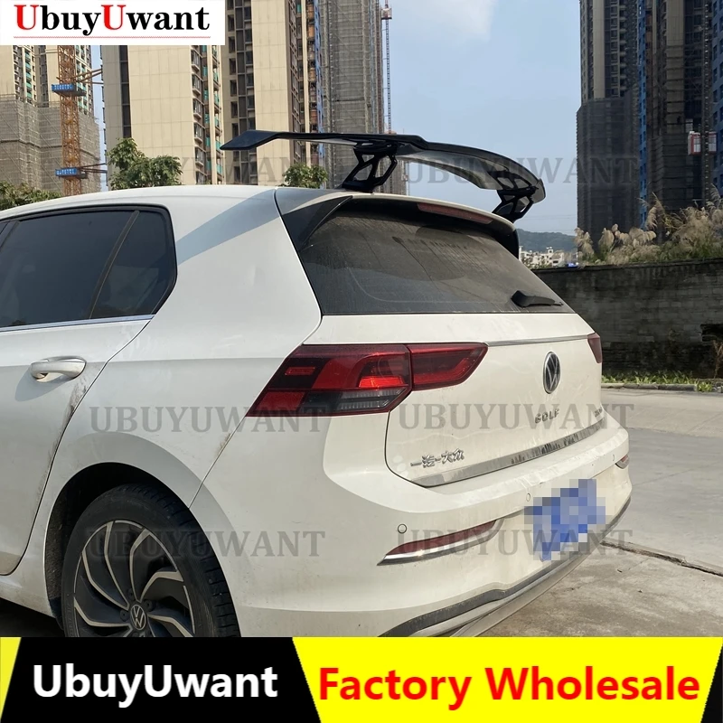 

Для VW Golf MK8 Golf 8 R-line GTi GTS-V стильная губа заднего багажника высокого качества из АБС-пластика спойлер для крыла автомобильный Стайлинг 2018-2022