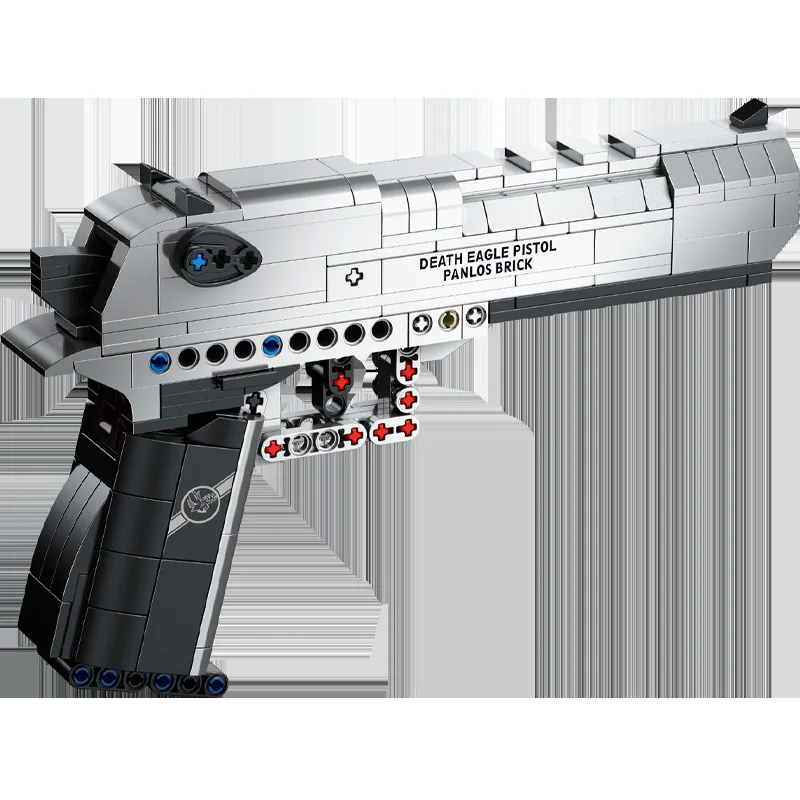 

Конструктор Военный, 2 мировая война, пустынный Орел, пистолет, оружие, пистолет, кубики Moc, модель города, стрельба, пистолет, игрушки для мал...