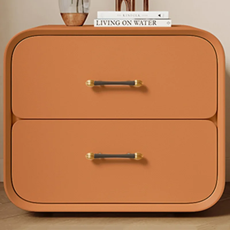 Небольшая тумбочка для хранения ящики деревянный шкаф скандинавский белый