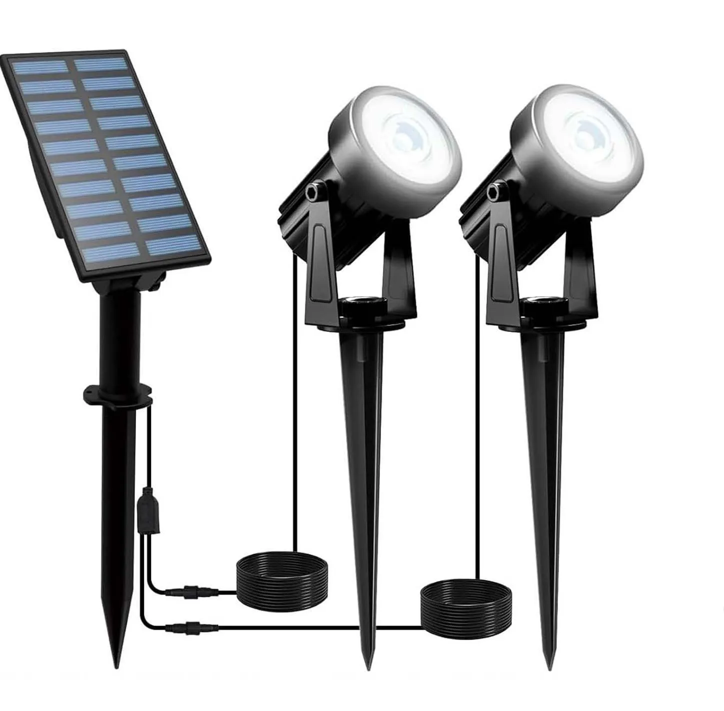 

Солнечный прожектор 1/2/4/6 светодиодов IP65