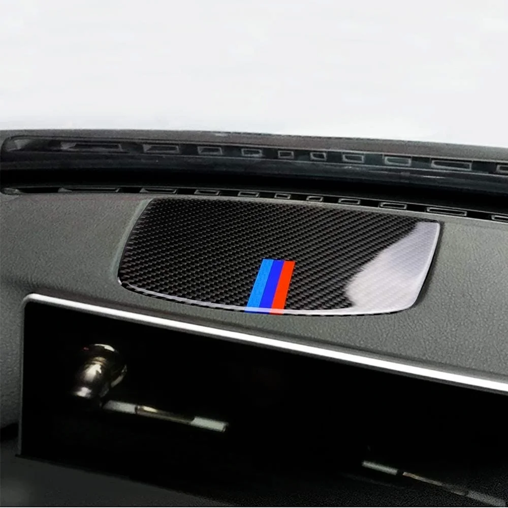

Carbon Fiber Style Car Front Dashboard Panel Cover Sticker Trim For LHD BMW 3 F30 2013-2018, For LHD BMW 3GT F34 2013-2018