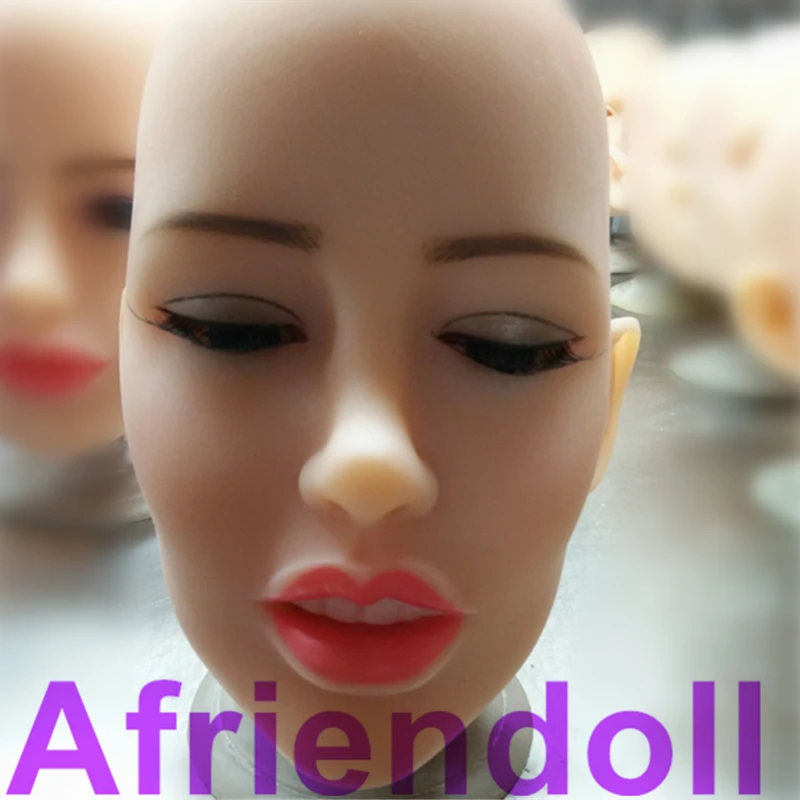 Private Customization Sex Doll Head Love Doll Head Is Used For Oral Sex Lifelike Beautiful Lady Head For Men Toy