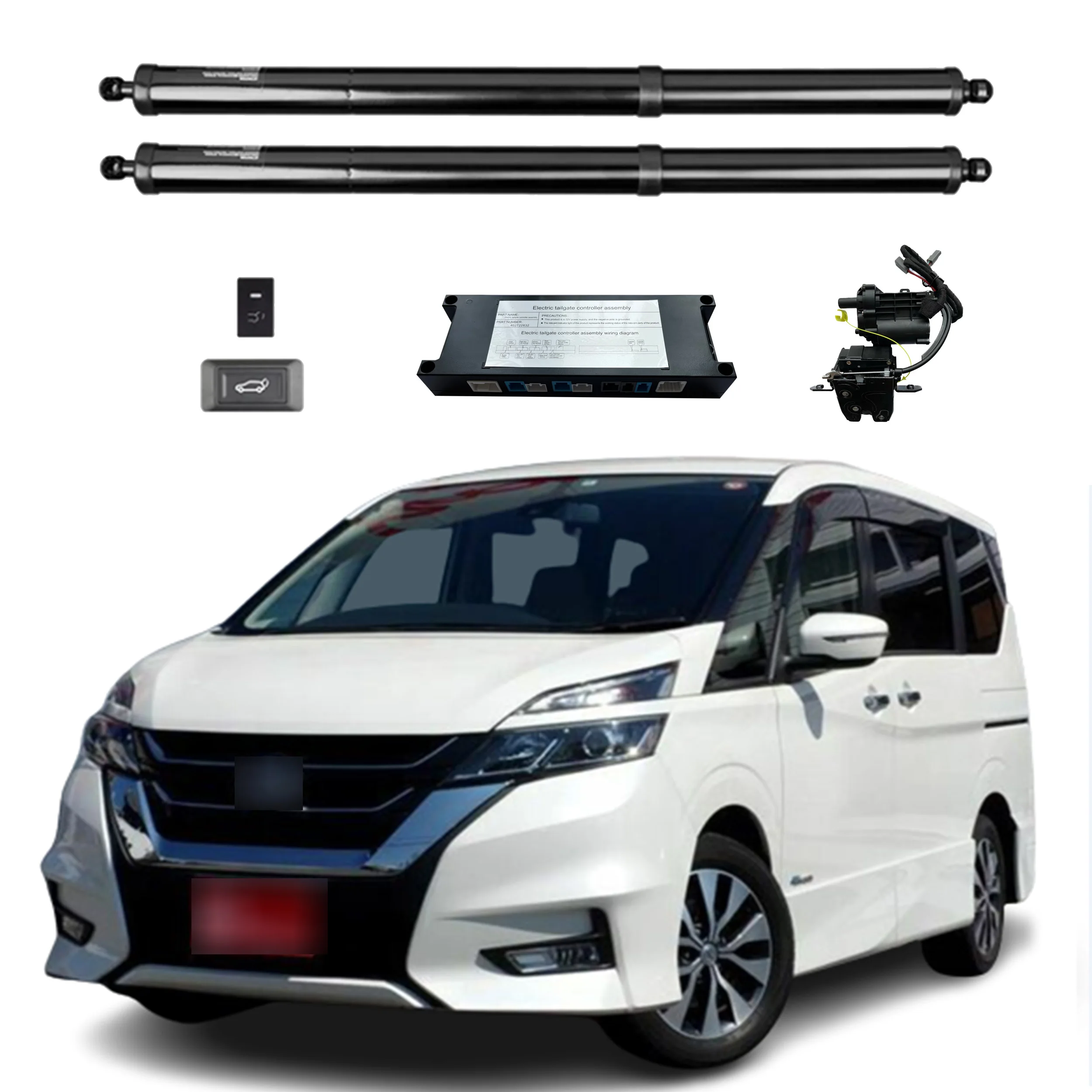 

For Nissan Serena C27 / Suzuki Landy 2016-2022 Power Tailgate Electric Rear Door Auto Trunk With Remote Control Function