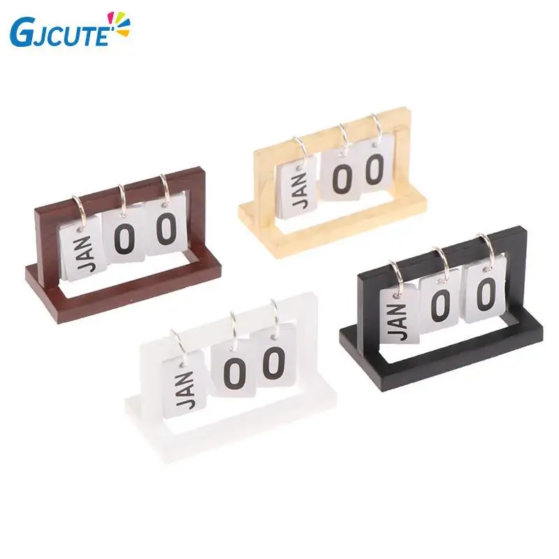 

4 Colors Kawaii Simulation Desk Calendar 1/6 Dollhouse Decoration