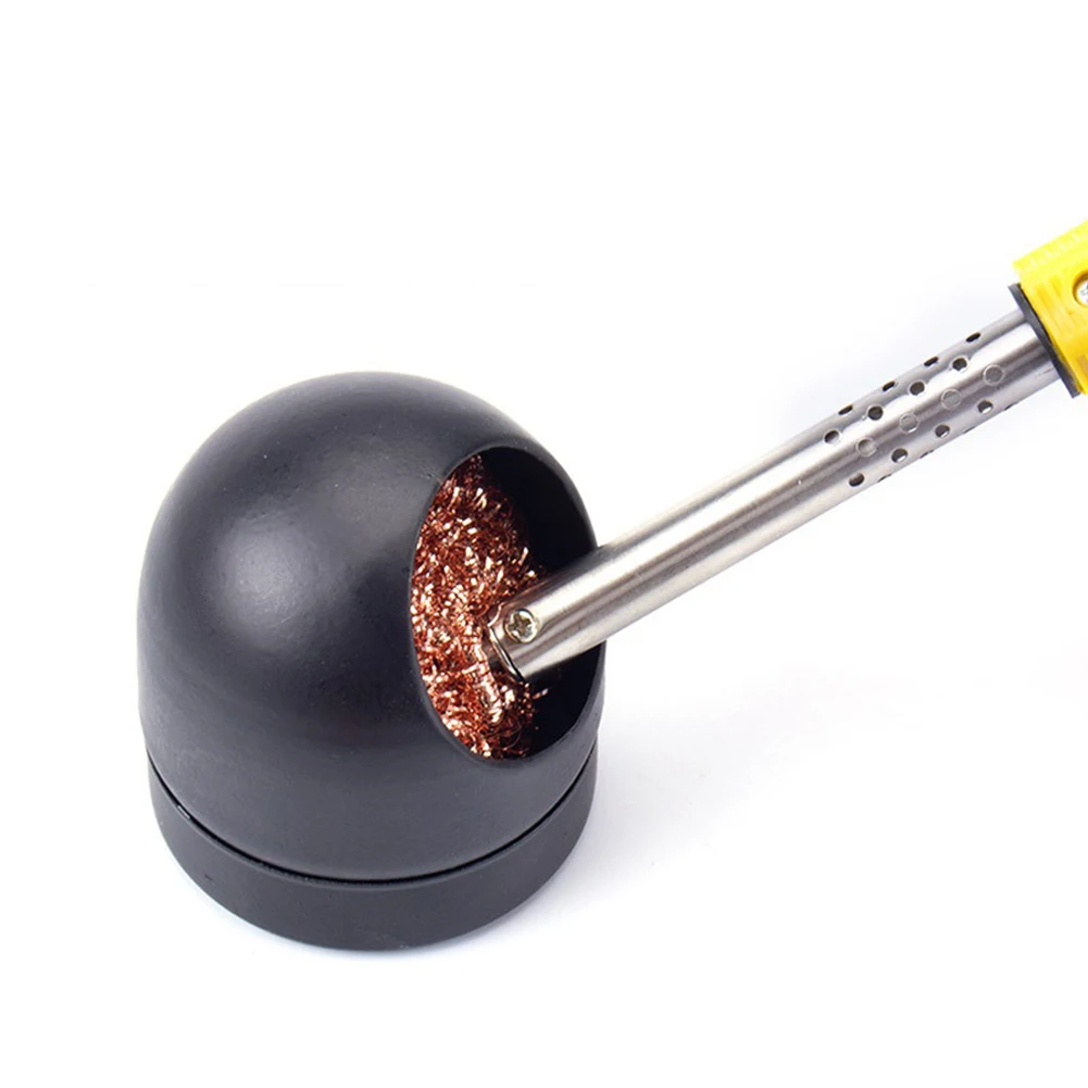 

Welding Desoldering Soldering Solder Iron Tip Metal Dross Cleaner Cleaning Steel Ball Mesh Filter Tin Remove 60mm