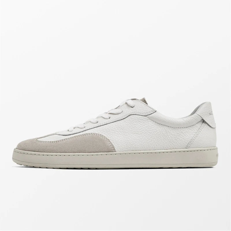 LINJER STRICKLIN новые зимние кроссовки на плоской подошве из натуральной кожи мужские