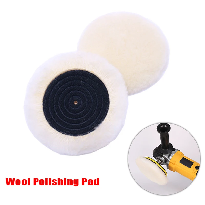 

Wool Polishing Pad For Polisher Machine Waxing Polishing Buffing Car Paint Care Polisher Pads For Car Polisher