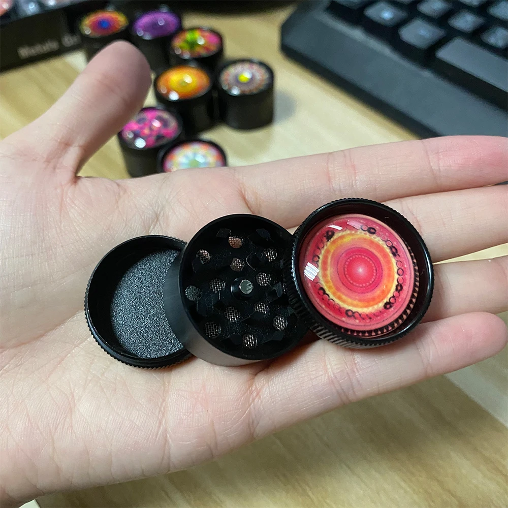 1 шт. дробилка для курения 3-х слойная 30 мм табака и трав специй курильщик подарки