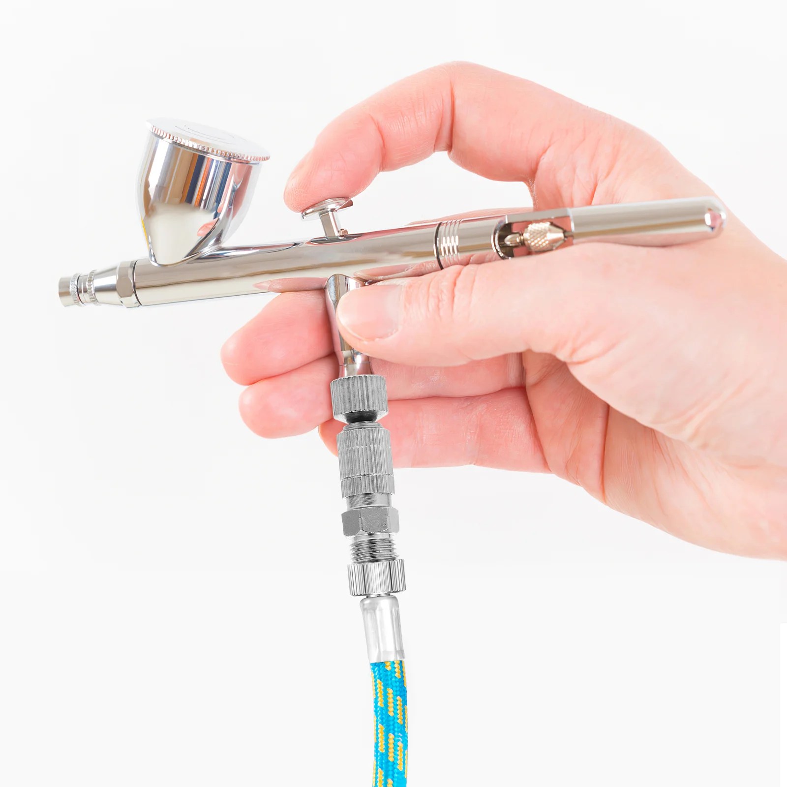 Быстроразъемное соединение для аэрографа Самоблокирующийся соединитель шланга