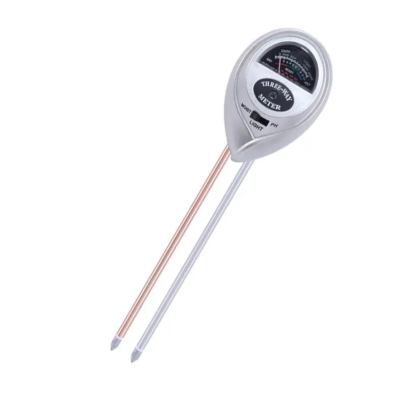 

3 In 1 Soil PH Meter Sunlight PH Tester Garden Flowers Soil Moisture Sensor Meter Plants Acidity Humidity PH Monitor Detector