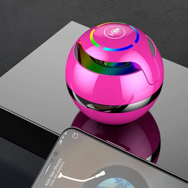 Bluetooth-динамик AI Smart 3D стерео музыка дышащий свет объемный звук поддержка FM TM карта