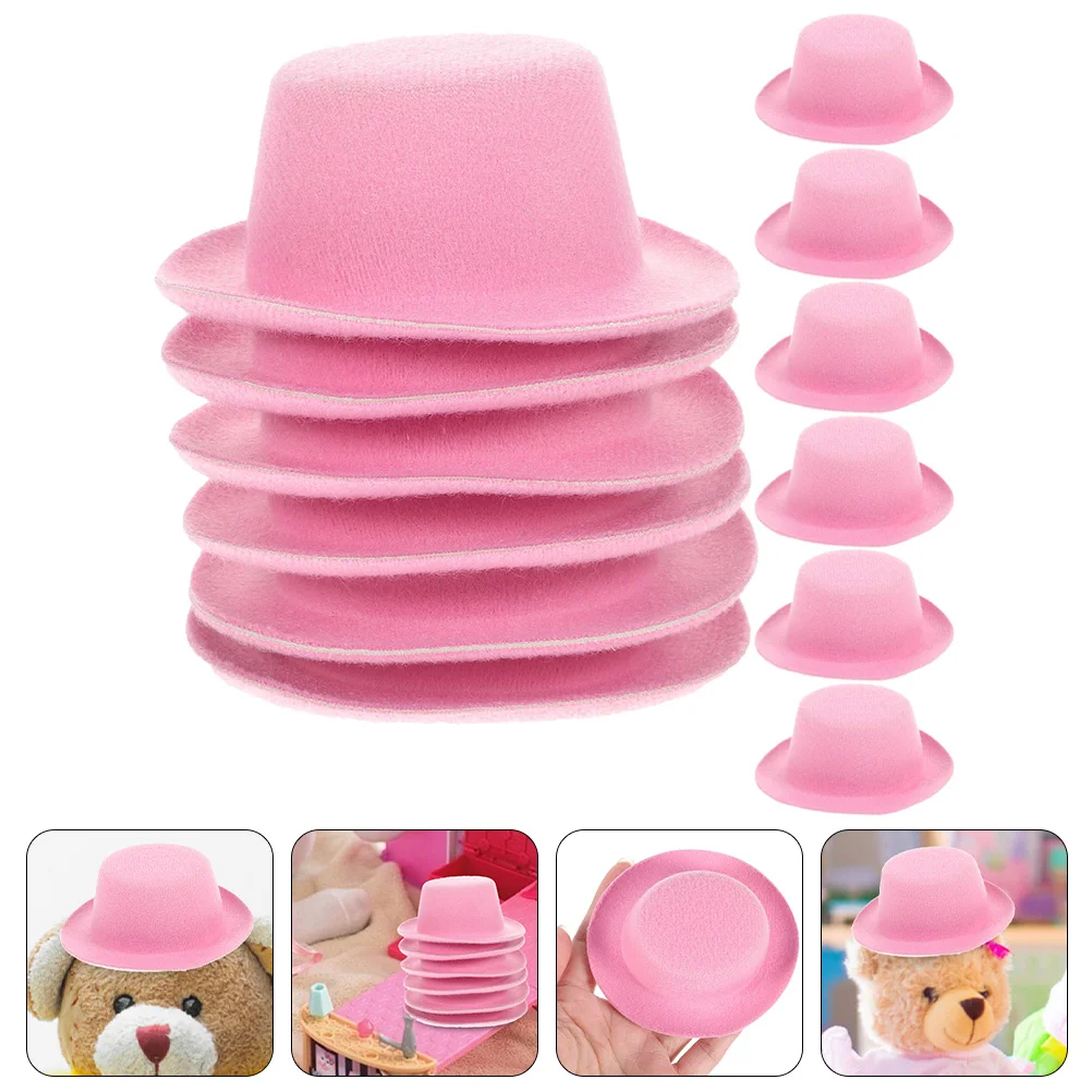 12 шт. ковбойские шляпы мини-ковбойские очаровательные миниатюрные сменные