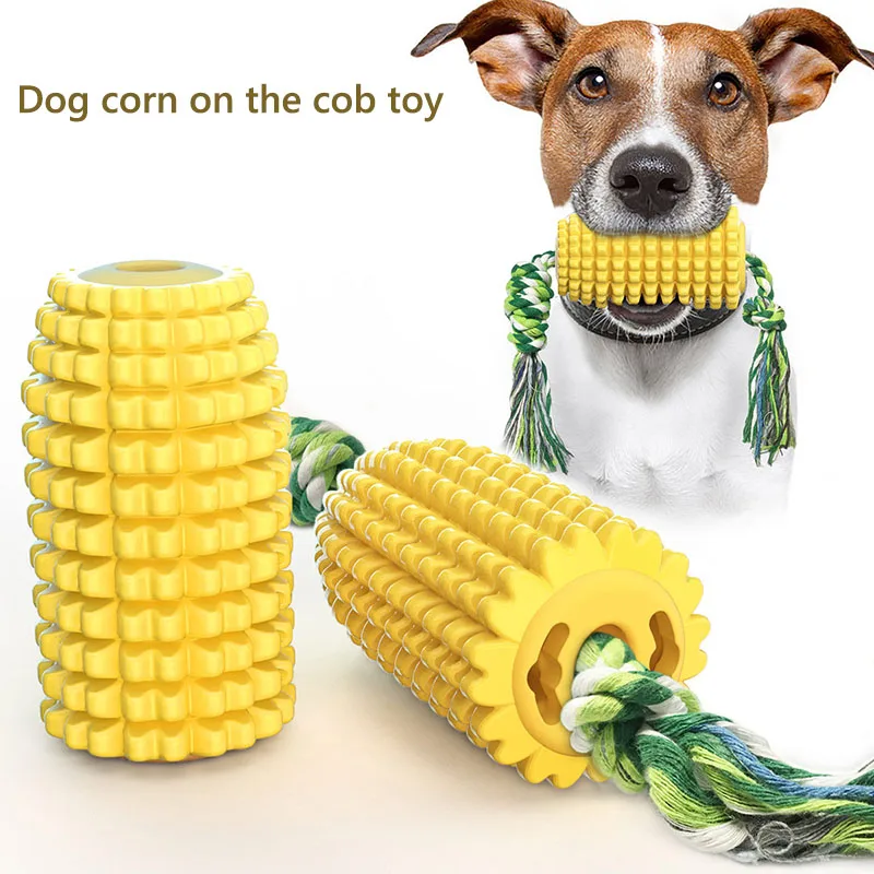 

INS arrive Dog Corn on the cob toy Toys Dog Toothbrush Teeth Cleaning Toy Pet Dog Supplies Puppy Popular Toys