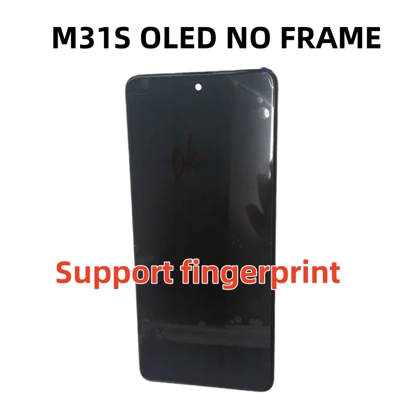 Фото НОВЫЙ 6,5-дюймовый TFT OLED M31S ЖК-дисплей для Samsung M31s SM-M317F M317F/DS ЖК-дисплей с цифровым преобразователем сенсорного экрана в сборе с рамкой №4