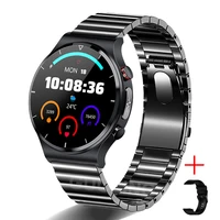 2022 new smart watch men fitness tracker heart rate monitor ekgppg ip68 waterproof wireless charger 360360 hd smartwatch box