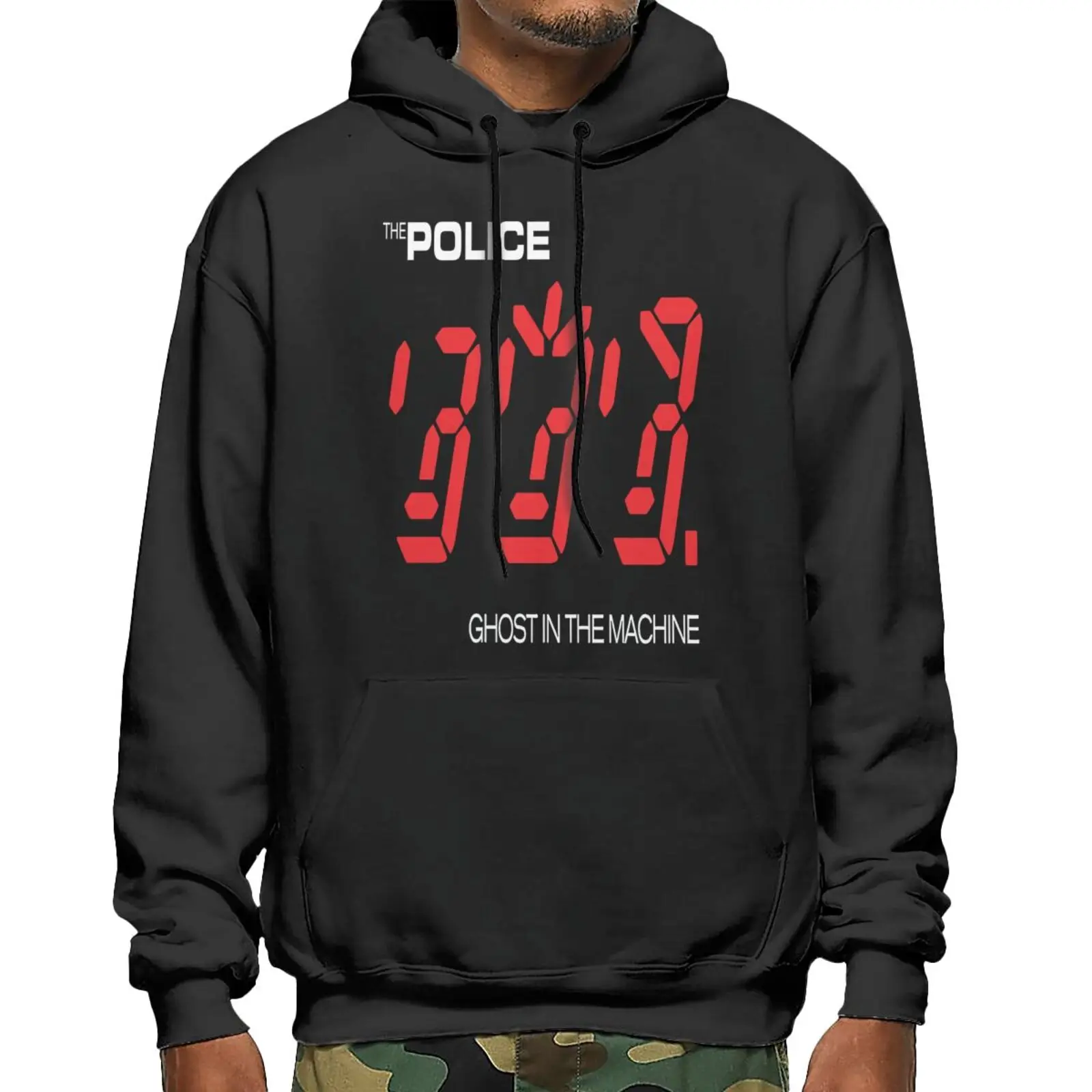 

The Police Ghost In The Machine Hoodies Sweatshirts Jackets Oversized Hoodie Men's Oversize Hoodie Jacket Anime Clothes Winter