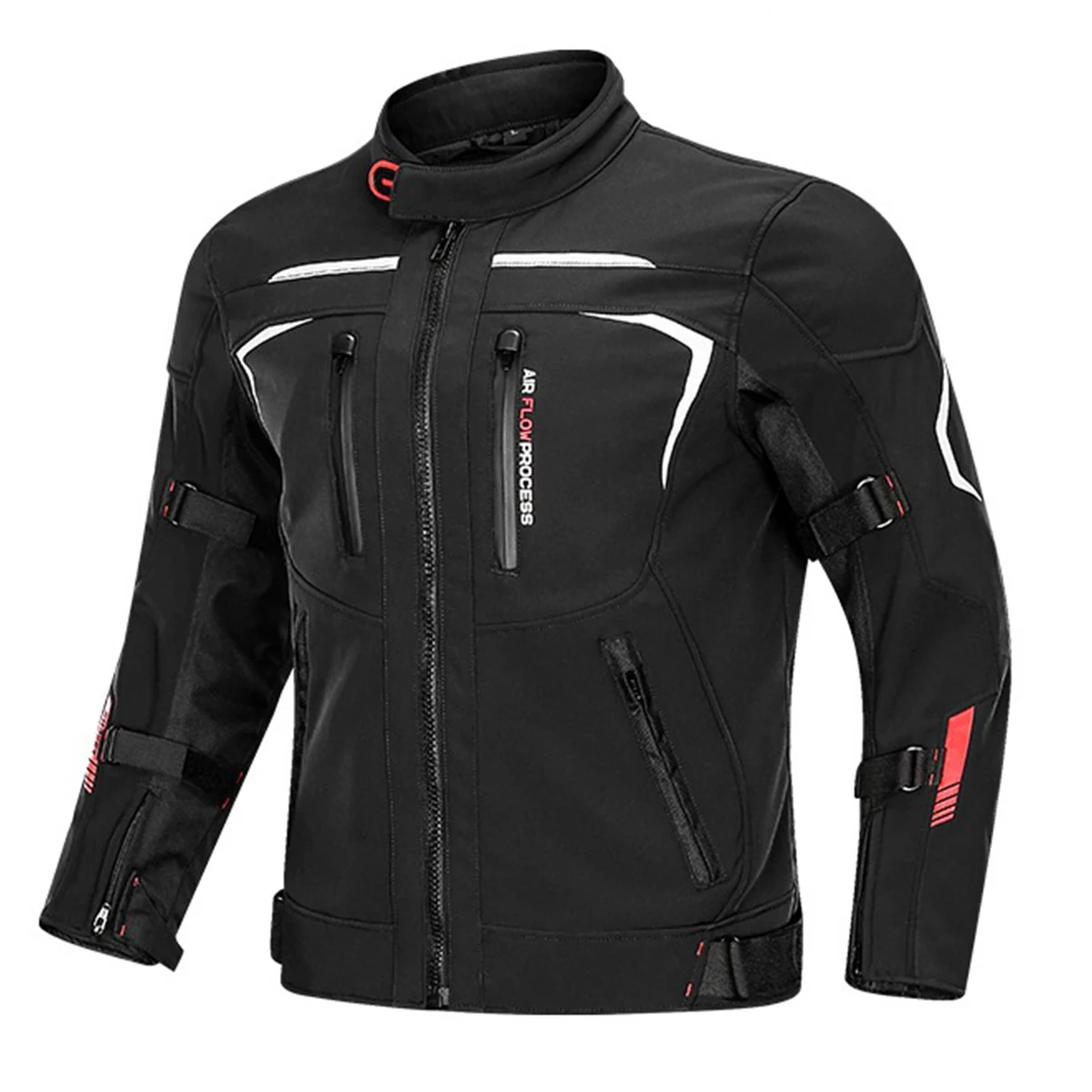 

Мужской водонепроницаемый мотоциклетный костюм LYSCHY, теплая ветрозащитная мотоциклетная куртка для езды на мотоцикле, светоотражающая велосипедная куртка с CE Armor, для зимы