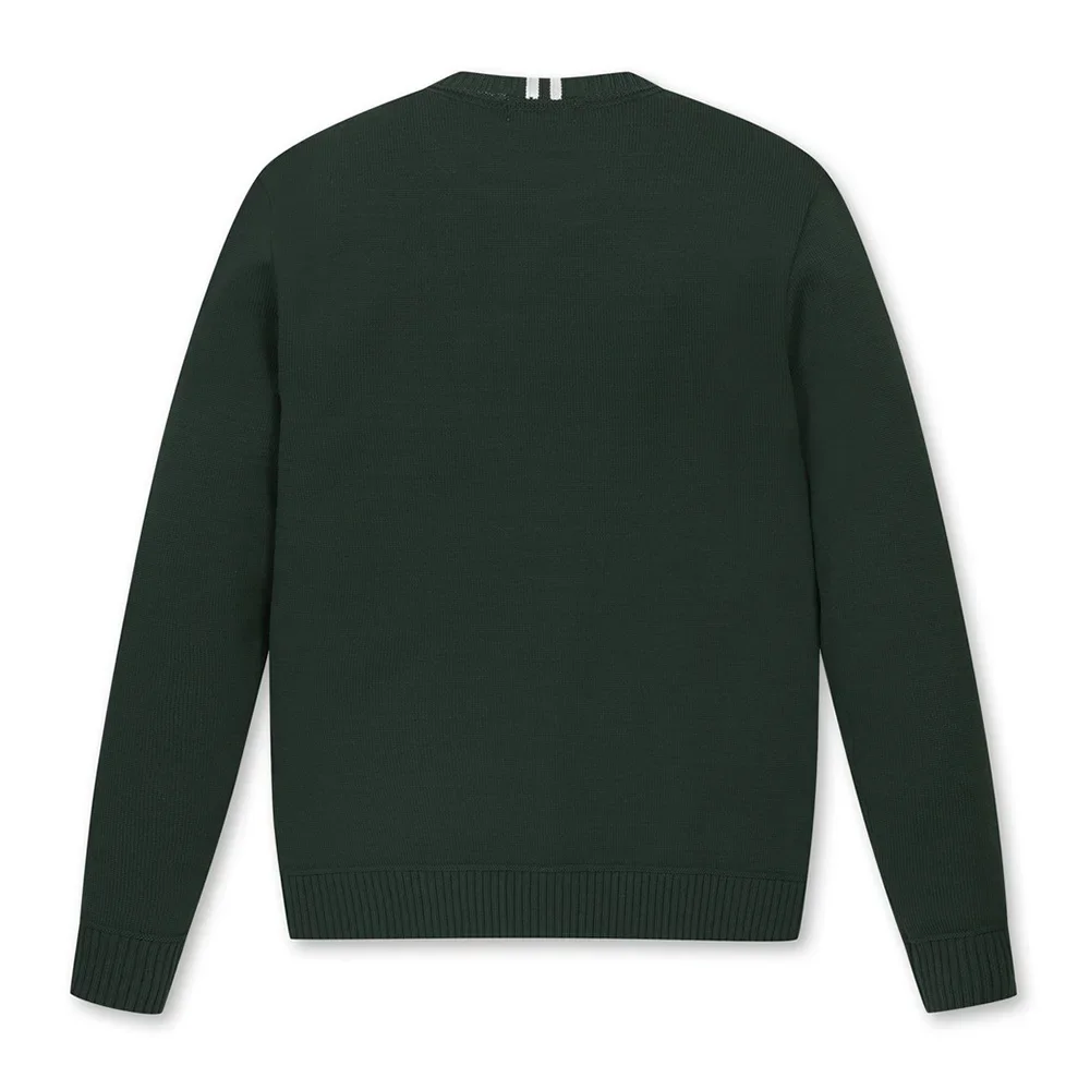 Мужской осенне-зимний вязаный свитер модная повседневная одежда для гольфа