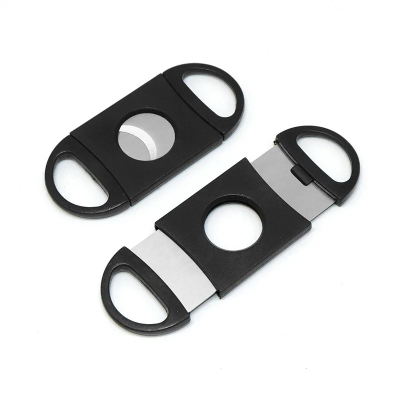 

Stainless Steel Cigar Cutter New Metal Classic Guillotine Scissors Gift Portable Smoking Accessories Gifts For Man cool gadgets