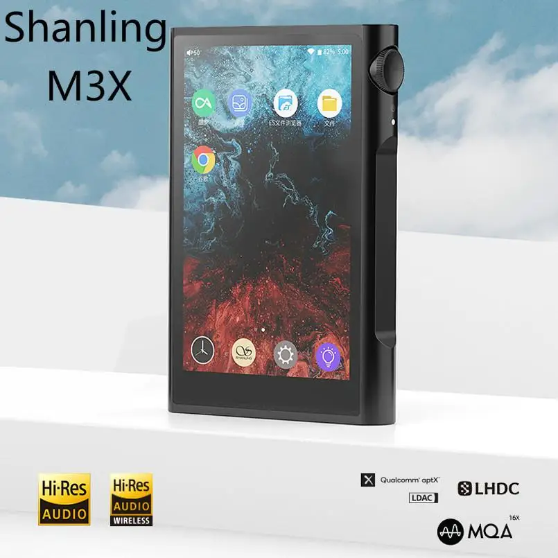 Shanling M3X MQA Поддержка портативного музыкального плеер высокого разрешения Dual ES9219C