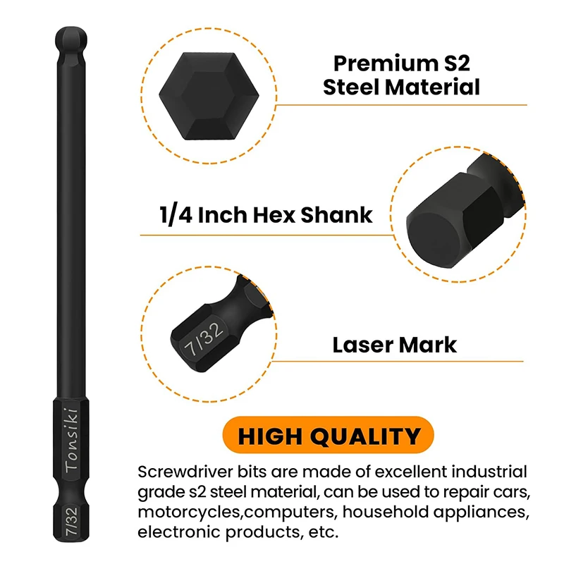 Рисунок 5 - SAE шаровые отвертки 100 мм шаровая