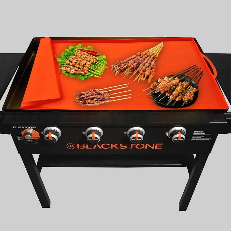 

Силиконовый коврик Griddle, силиконовый защитный чехол для гриля, кухонные инструменты, легко чистить, сверхпрочный защитный коврик, выпечки, кондитерских изделий
