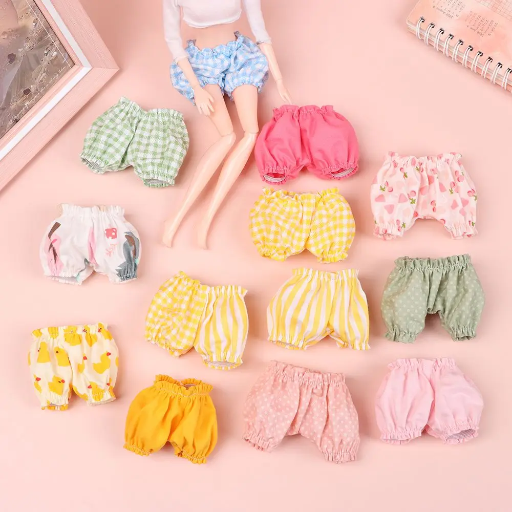 

20cm Doll Lantern Pants Shorts Cotton Doll Clothes Mini Clothing Collocation Doll's Dress Up Gifts For Children Doll's Accessory