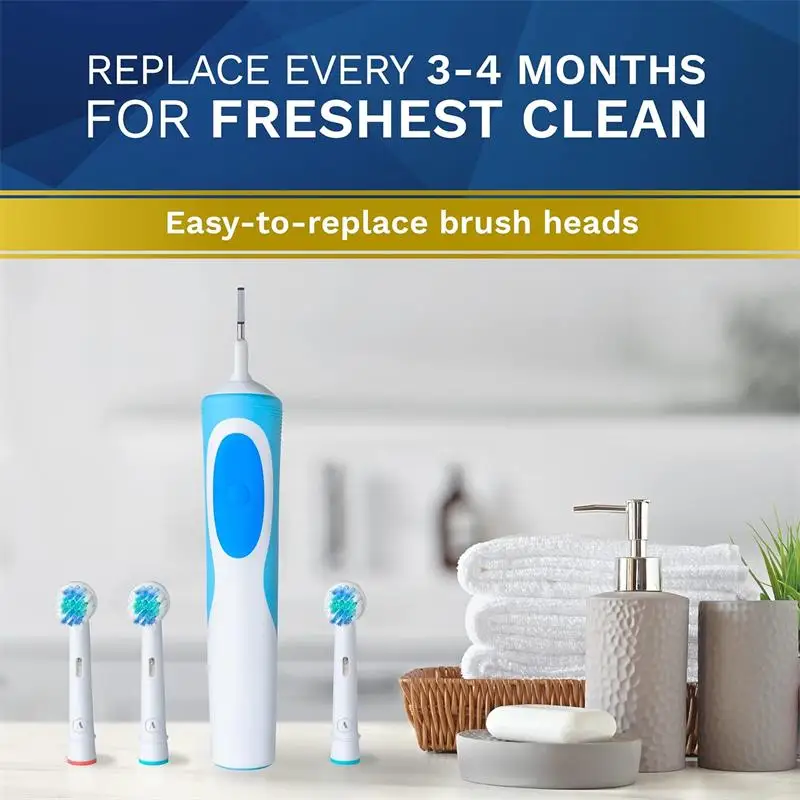 Фото Сменные насадки для зубных щеток для Oral-B Braun, электрические прецизионные чистые насадки, заправка для 7000/Pro 1000/9600/5000/3000/8000 №4