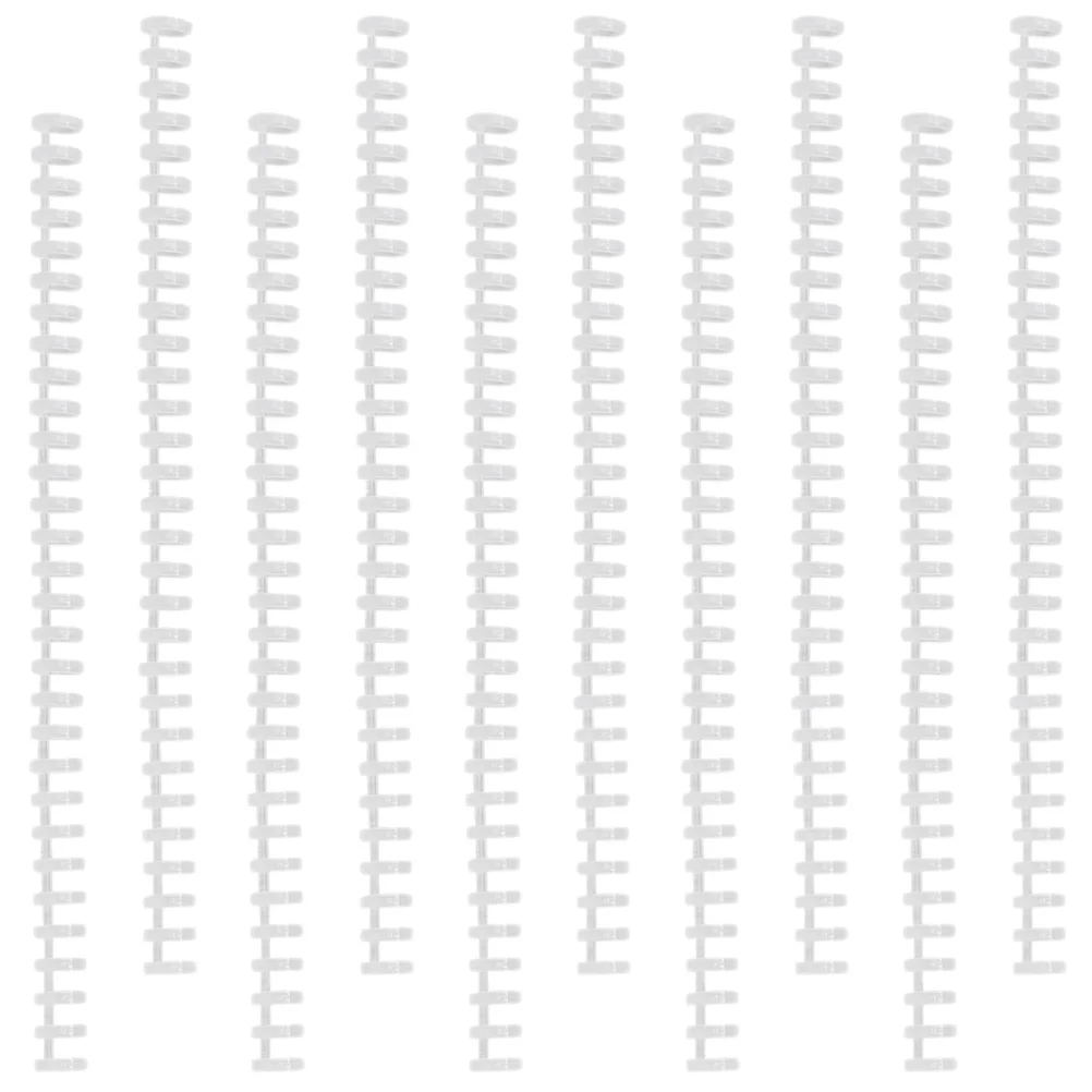 

Binding Spines Spiral Combs Comb Rings Book Coil Wire Coils Notebooks Fastener Paper Document Ring Discs Loose Cover Planner