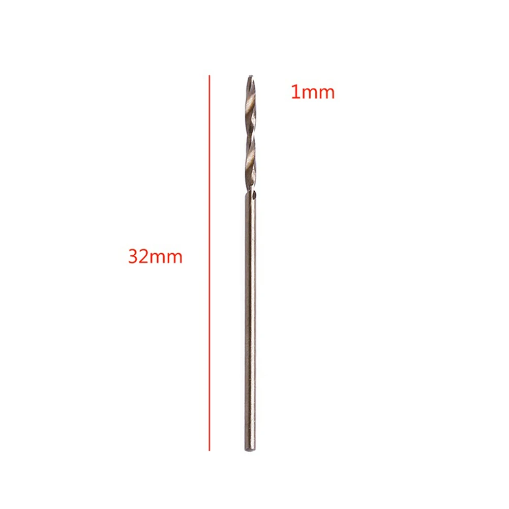 

Wood/Metal Hole Cutter Cobalt Drill Bit 10pcs 1-5mm HSS-Co M35 Cobalt M35 Gun Drill Bit Round Shank Twist Drill