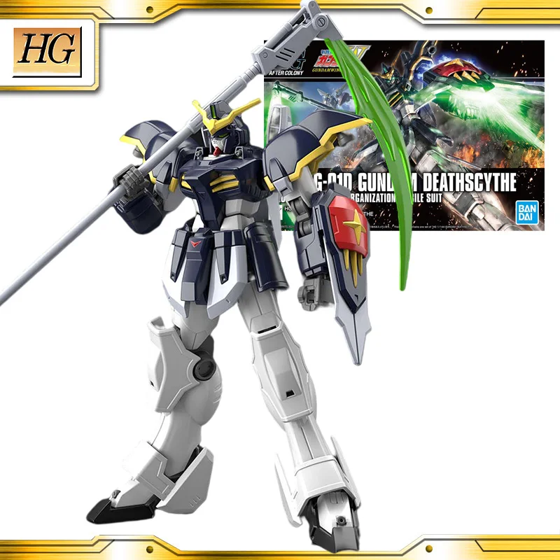 

Original BANDAI Gundam HGUC HG 1/144 XXXG-01D DEATHSCYTHE Gundam Anime Action Figures Collection PVC Model Toys