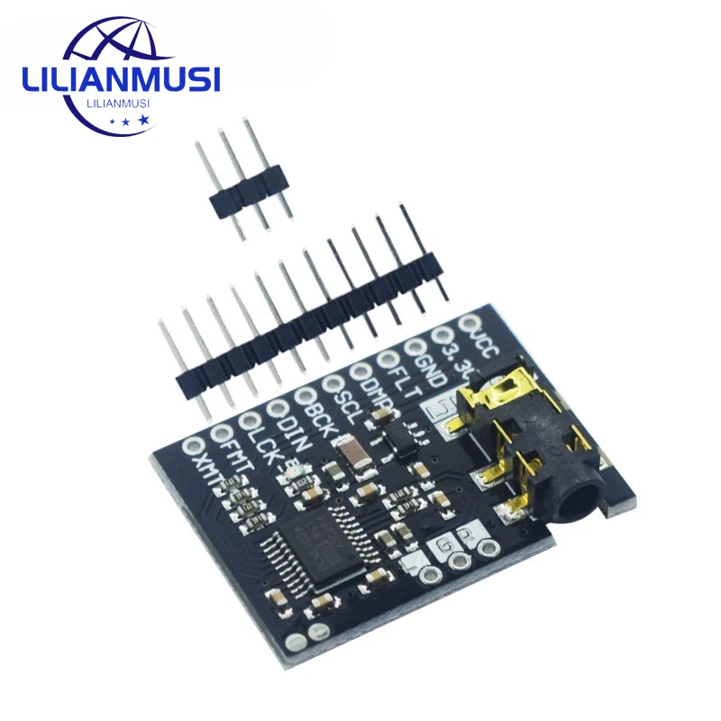 Плата декодера PCM5102A, модуль I2S PCM5102A DAC декодер, 32-битный модуль плеера ES9023 PCM1794 для Raspberry Pi