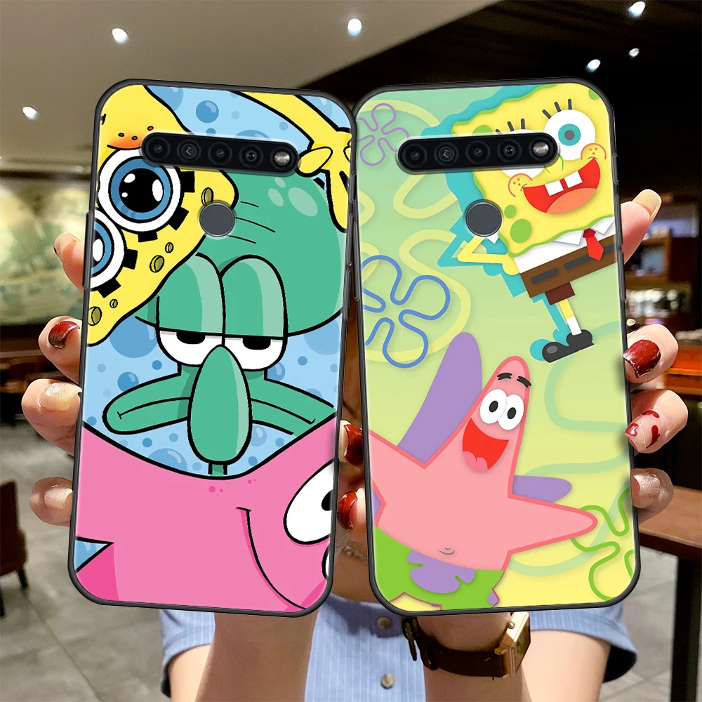 

Coque SpongeBob Patrick Star Cell Soft Case Funda for LG K42 K61 G7 K50 G8 ThinQ K41s Q61 K62 K51s K92 5G K71 G6 K50s Q52