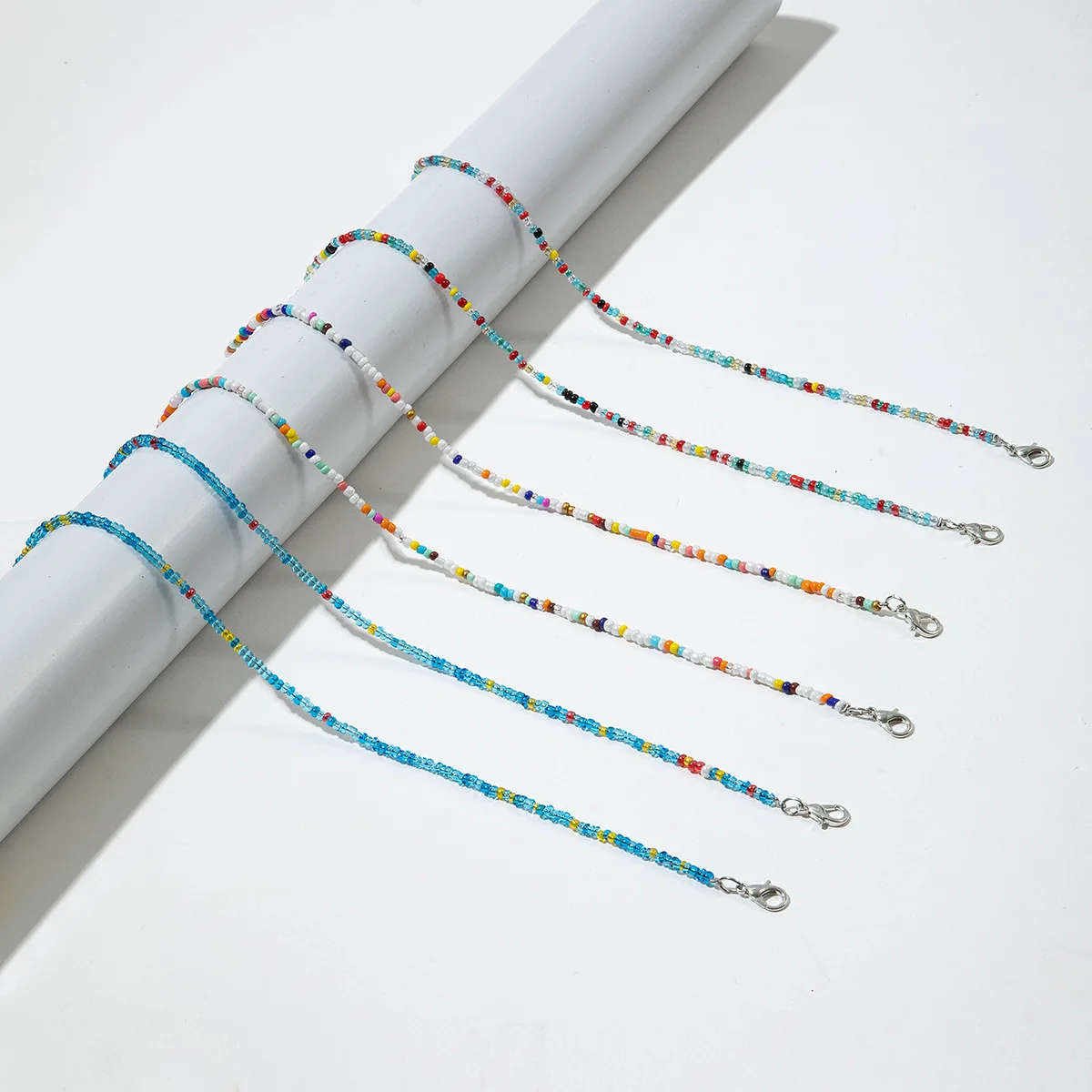 

2 шт., Женская акриловая Нескользящая цепочка для очков