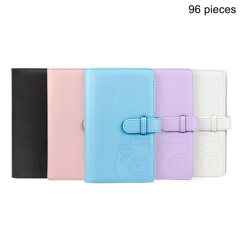 Фотоальбом из полиуретана в стиле ретро, 96 карманов, подходит для Instax Square, пленка для Fujifilm SQ1, SQ6, SQ20, SQ10, SP3, аксессуары для камеры