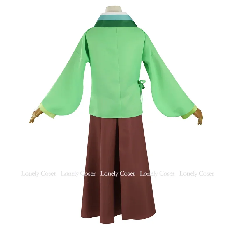 Maomao Jinshi Косплей Костюм Kusuriya no Hitorigoto The Apothecary Diaries Парик Hanfu Униформа Кимоно