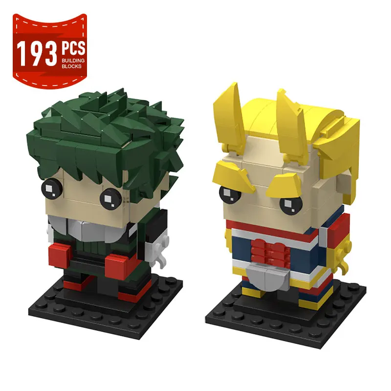 

Фигурки героев Moc из аниме «Мой герой»