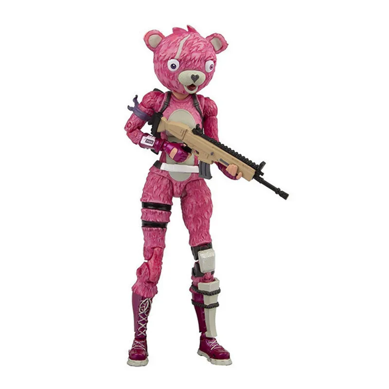 Фото Новые аниме-фигурки Fortnite: Лидер команды Cuddle, подвижные фигурки с шарнирами, модель куклы, игрушка-подарок для декора №3