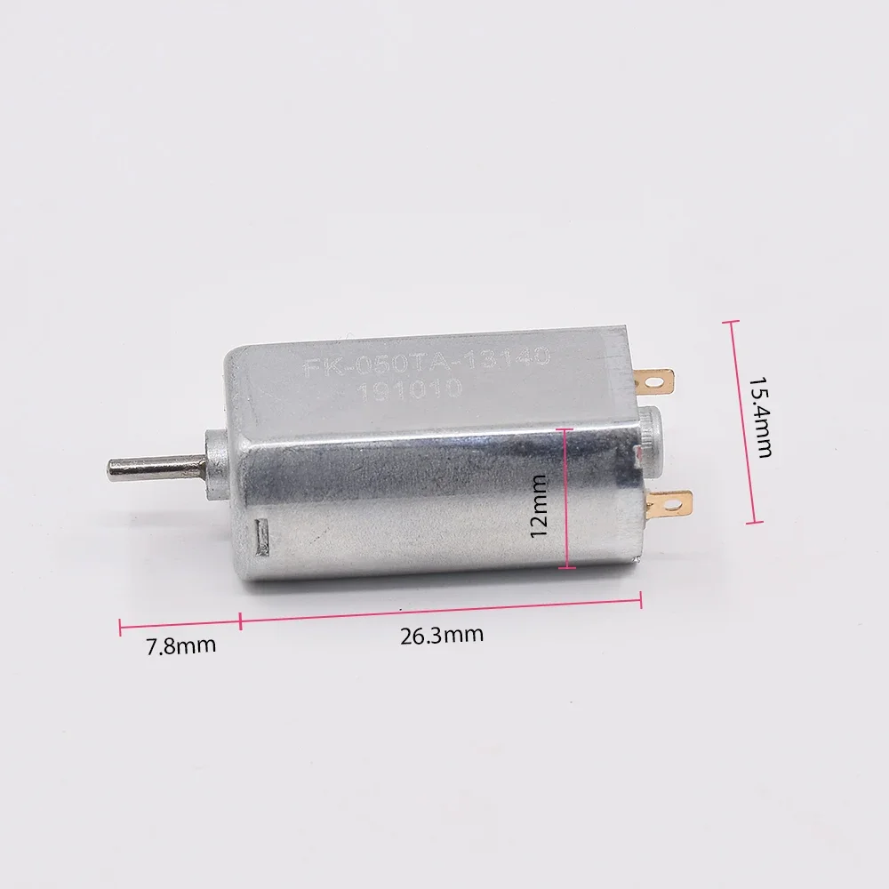 

FK-050PA-13140 Micro 12 мм плоский микро 050 мотор постоянного тока 6 в 9 в 12 В для электрической розетки домашняя модель